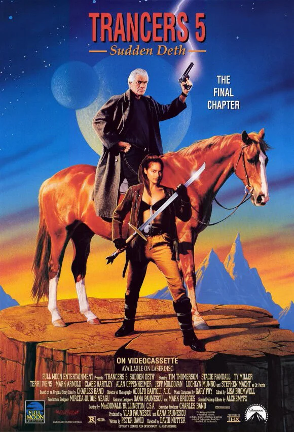 Трансеры 5: Молниеносный Дет 1994 постер
